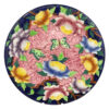 Maling Floral Butterfly and Flower Rack Plate
