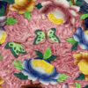 Maling Floral Butterfly and Flower Rack Plate