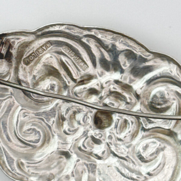 Mary Lou Sterling Silver Brooch