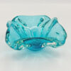 Murano Glass Turquoise  Ashtray 20th