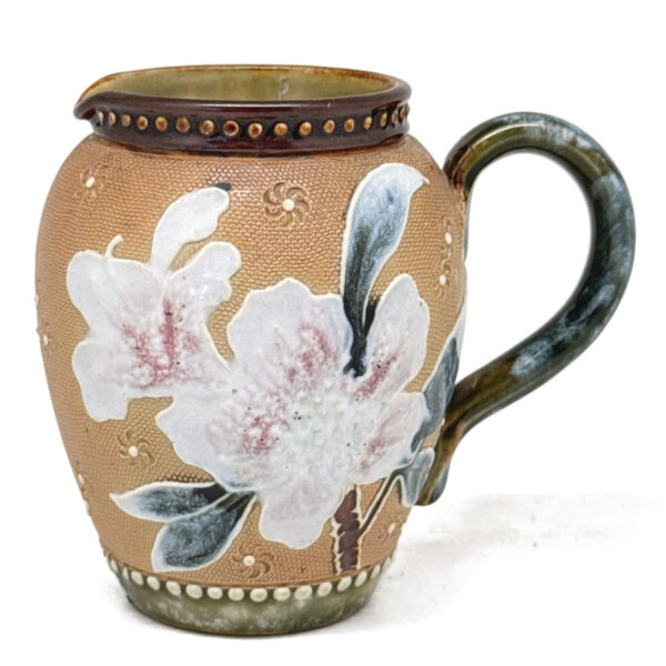 Rare Doulton Lambeth Ware Floral Jug 8cm
