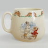 Rare Royal Doulton Bunnykins Merry Christmas Sledding Mug