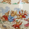 Rare Royal Doulton Bunnykins Merry Christmas Sledding Mug