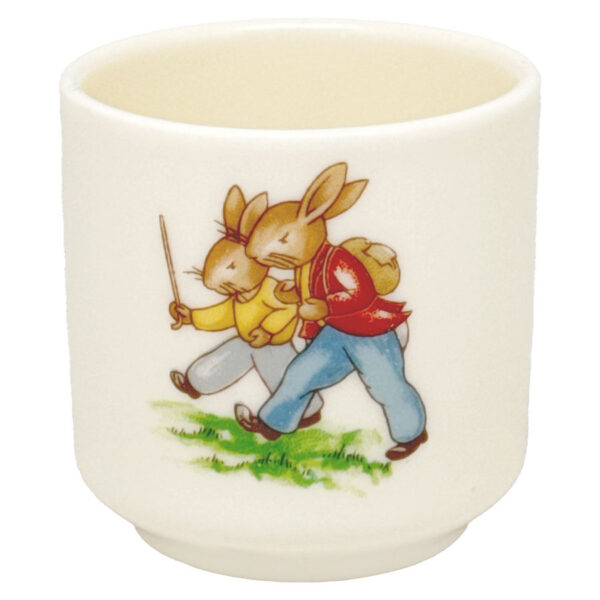 Rare Royal Doulton Bunnykins Walking Stick  Egg Cup