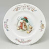 Royal Albert Beatrix Potter Benjamin Bunny Christening Plate