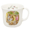 Royal Albert Beatrix Potter Flopsy Bunnies Christening Mug