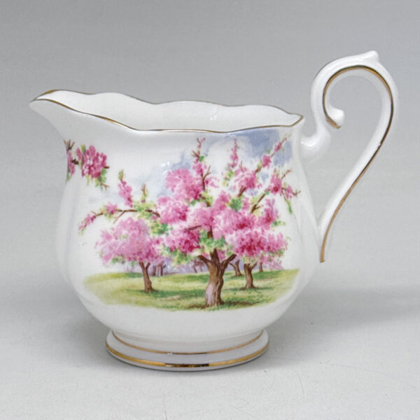 Royal Albert Blossom Time Tea Milk Jug Gilt Border