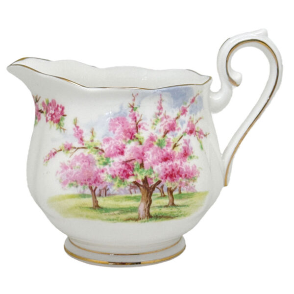Royal Albert Blossom Time Tea Milk Jug Gilt Border
