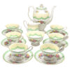 Royal Albert Crown Prudence Coffee Service C1927