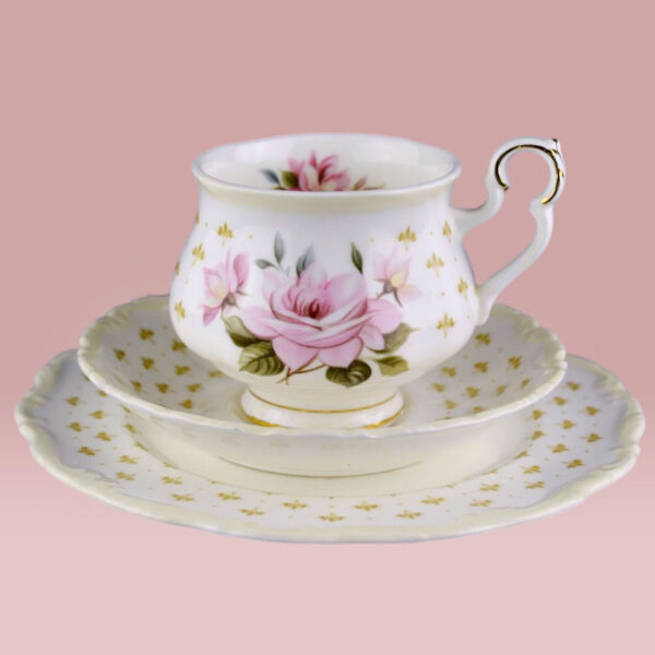Royal Albert Marie Louise Tea Trio
