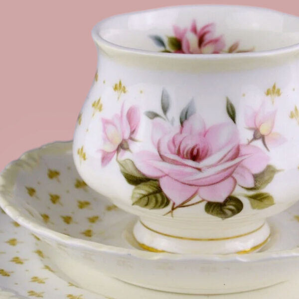 Royal Albert Marie Louise Tea Trio