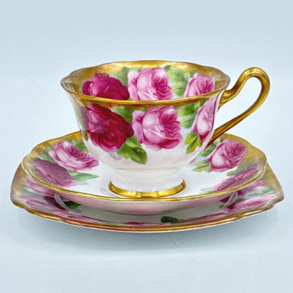 Royal-Albert-Old-English-Rose-Avon-Trio-C1939-1 Royal Albert Old English Rose Avon Trio C1939