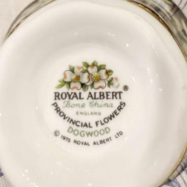 Royal Albert Provincial Flowers Dogwood Tea Duo