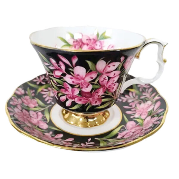 Royal Albert Provincial Flowers Fireweed Tea Duo