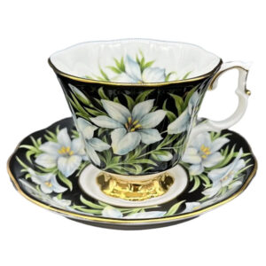 Royal-Albert-Provincial-Flowers-Madonna-Lily-Tea-Duo Royal Albert Provincial Flowers Madonna Lily Tea Duo