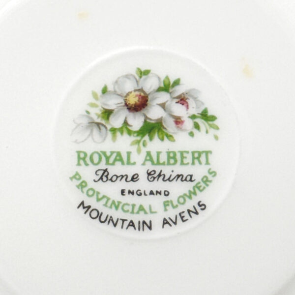 Royal Albert Provincial Flowers Mountain Avens Tea Duo