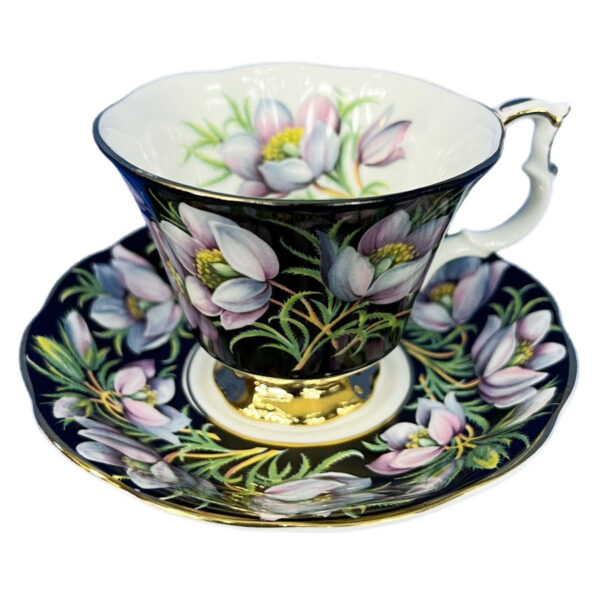 Royal Albert Provincial Flowers Prairie Crocus Tea Duo