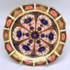 Royal Crown Derby Imari Scalloped Sides Cabinet Plate 1881