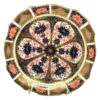 Royal Crown Derby Imari Scalloped Sides Cabinet Plate 1881