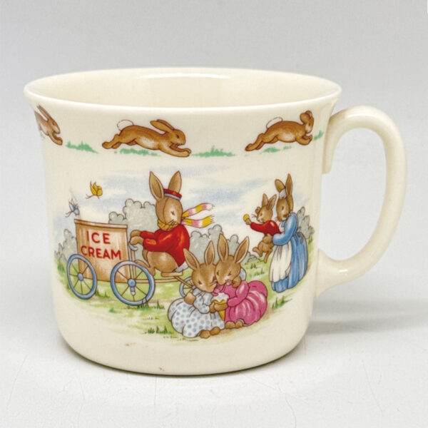 Royal Doulton Bunnykins Christening Mug Ice Cream Seller