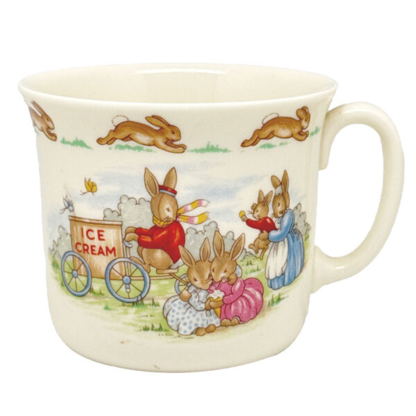Royal Doulton Bunnykins Christening Mug Ice Cream Seller