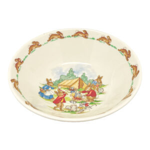 Royal Doulton Bunnykins Porridge Bowl Camp Fire
