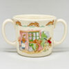 Royal Doulton Bunnykins Two Handle Mug Spilling the Carrots