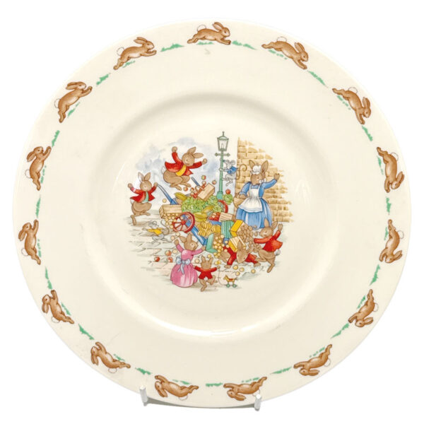 Royal Doulton Bunnykins Vegetable Barrow Plate 20cm