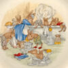 Royal Doulton Bunnykins Washing Day Plate 20cm