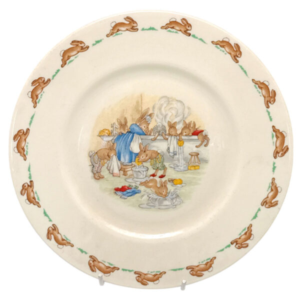 Royal Doulton Bunnykins Washing Day Plate 20cm