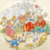 Royal Doulton Bunnykins Watering Wheelbarrow Porridge Bowl
