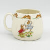 Royal Doulton Christening Bunnykins Pianola Dancing Mug