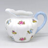 Shelley Rosebud Dainty Shape Tea Milk Jug Blue Trim