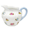 Shelley Rosebud Dainty Shape Tea Milk Jug Blue Trim