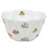 Shelley Rosebud Dainty Shape Tea Sugar Bowl Blue Trim