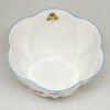 Shelley Rosebud Dainty Shape Tea Sugar Bowl Blue Trim