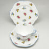 Shelley-Rosebud-Dainty-Shape-Tea-Trio-Blue-Trim-2 Shelley Rosebud Dainty Shape Tea Trio Blue Trim