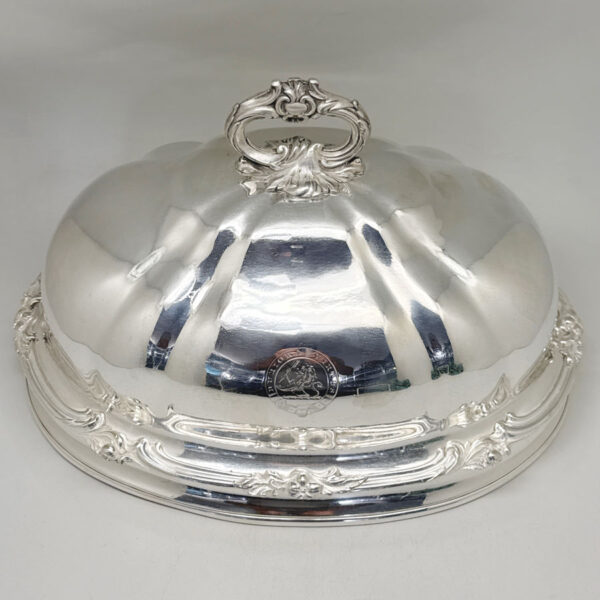 Silver Plated Meat Dome Cloche Victorian