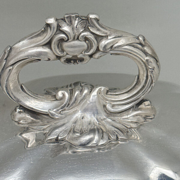 Silver Plated Meat Dome Cloche Victorian