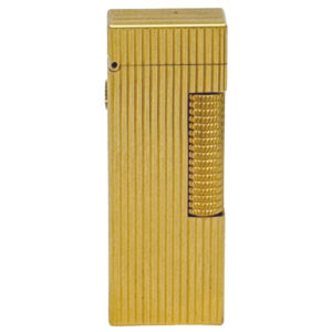 Vintage Dunhill Gold Plated Lighter Boxed
