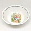 Wedgwood Mrs Rabbit Christening Cereal Bowl