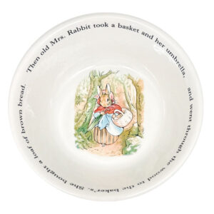 Wedgwood Mrs Rabbit Christening Cereal Bowl
