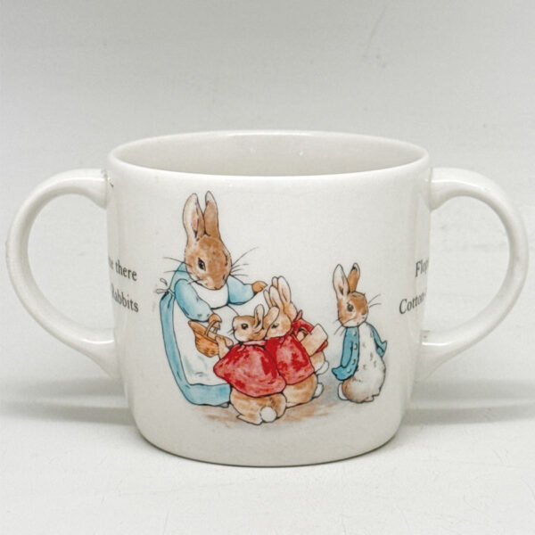 Wedgwood Peter Rabbit Christening Double Handle Mug