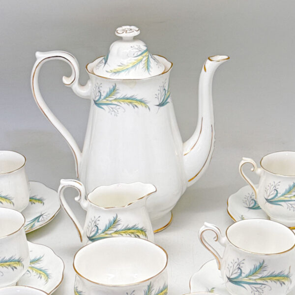 royal-albert-Albert-rendezvous-coffee-set-2 Royal Albert Rendez Vous Coffee Service C1960