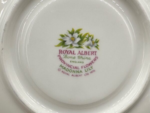 Royal Albert Provincial Flowers Madonna Lily  Tea Duo
