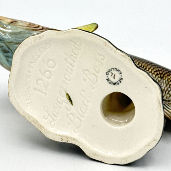 Beswick England Large Mouthed Black Bass 1266