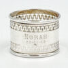 Hallmarked Silver Birmingham 1914 Serviette Ring Boxed