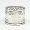Hallmarked Silver Birmingham 1914 Serviette Ring Boxed
