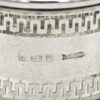 Hallmarked Silver Birmingham 1914 Serviette Ring Boxed