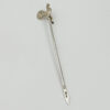 Hallmarked Silver Boxed Set Rooster Cocktail Sticks Birmingham 1936 Art Deco